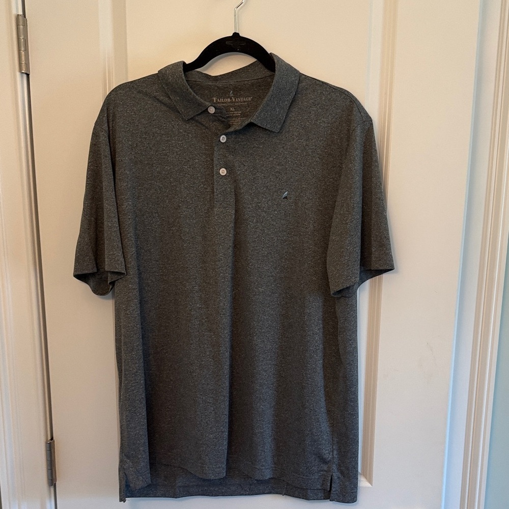 Tailor Vintage Charcoal Polo Shirt for Men